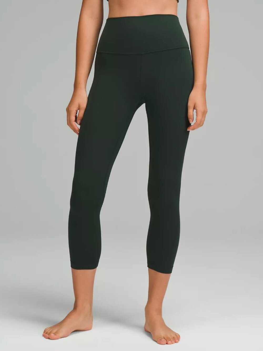 Lululemon NWT Align Crop 23” High Rise Leggings in Legacy Green Size 10